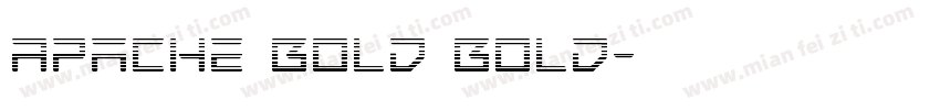 Apache Bold Bold字体转换